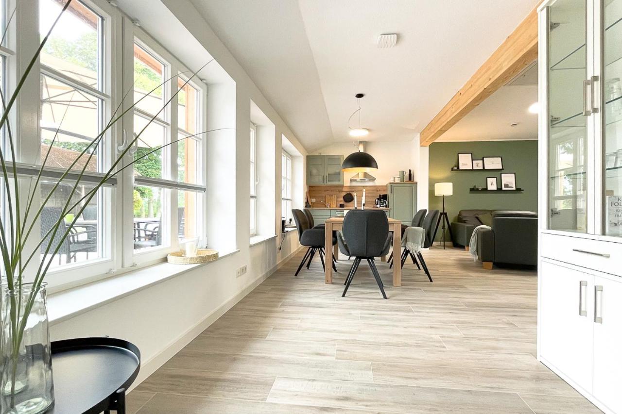 Gut Gross Fedderwarden, Ferienwohnung Mettje Butjadingen Exteriör bild