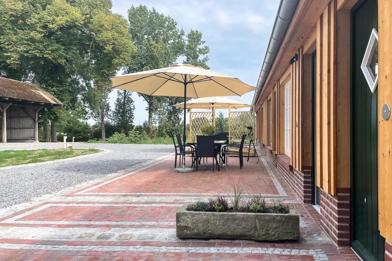 Gut Gross Fedderwarden, Ferienwohnung Mettje Butjadingen Exteriör bild