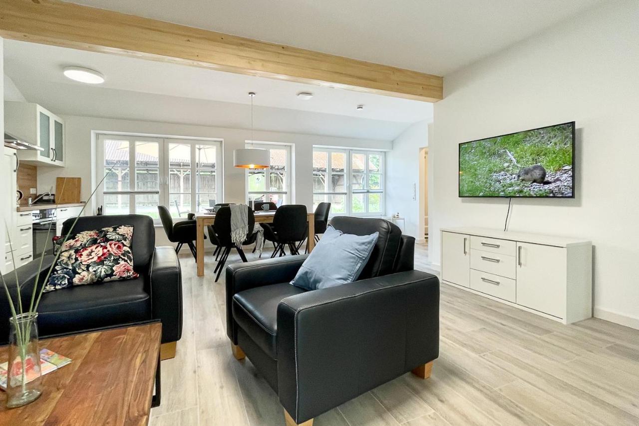 Gut Gross Fedderwarden, Ferienwohnung Mettje Butjadingen Exteriör bild