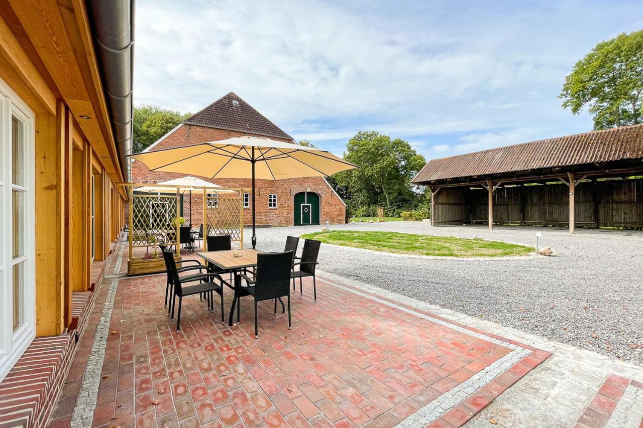 Gut Gross Fedderwarden, Ferienwohnung Mettje Butjadingen Exteriör bild